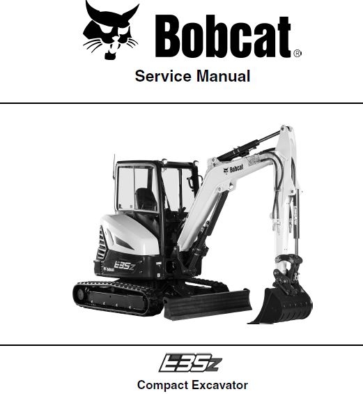 Manual de Serviço Bobcat E35Z - Mini Escavadeira - Imagem 2