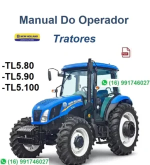 Manual do Operador New Holland TL5.80, TL5.90, TL5.100 - Trator