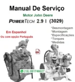 Manual De Serviço Motor Powertech 3029 -2.9L - John Deere