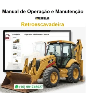 Manual de Operação e Manutenção Caterpillar - 424B - Retroescavadeira