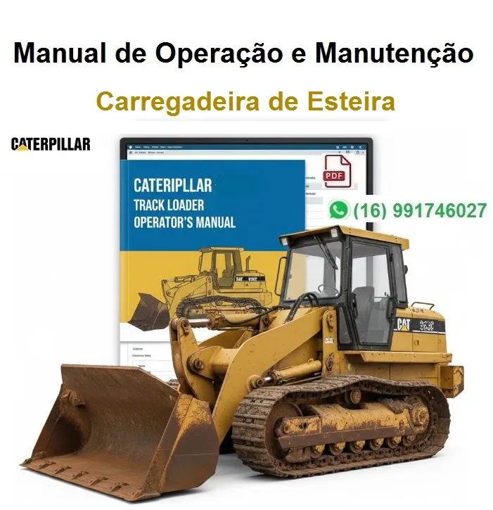 Manual de Operação e Manutenção Caterpillar - 963B - Carregadeira de Esteira