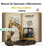 Manual de Operação e Manutenção Caterpillar - 301.8 - Mini Escavadeira
