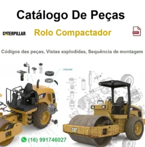 Catálogo de Peças Caterpillar CS-431B / Rolo Compactador