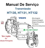 Manual De Serviço Transmissão - Volvo HT130, HT131, HT132