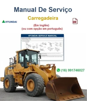 Manual de Serviço Hyundai SL765S / Carregadeira
