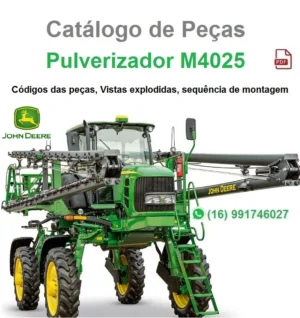 Catálogo De Peças John Deere M4025 - Pulverizador