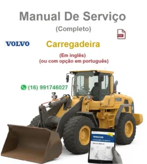 Manual De Serviço Oficina Volvo L90D - Carregadeira
