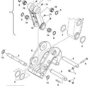 Alternative view of Catálogo de Peças Bobcat - ZX75 - Mini Escavadeira