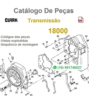 Catálogo De Peças Transmissão Clark 18000