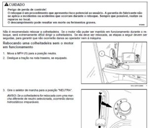 Alternative view of Manual Do Operador Case IH 5150 - Colheitadeira