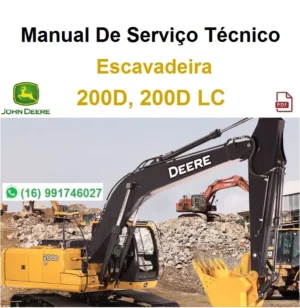 Manual De Serviço Técnico John Deere 200D, 200D-LC