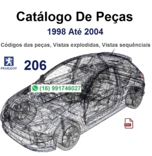 Catálogo De Peças  Peugeot - 206 / 1998 À 2004