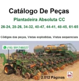 Catálogo De Peças Plantadeira Absoluta CC -Stara