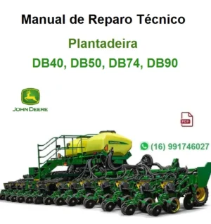 Manual de Reparo Técnico DB40, DB50, DB74, BD90 - John Deere