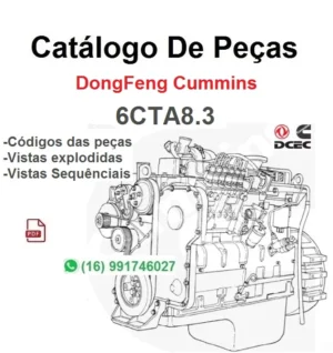 Catálogo de Peças Motor DongFeng Cummins 6CTA8.3