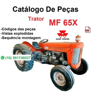 Catálogo de Peças Trator MF 65X - Massey Fergunson