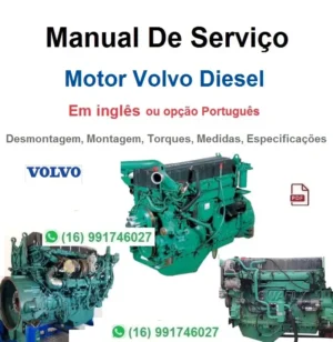 Manual de Serviço Motor Volvo D4D - Diesel