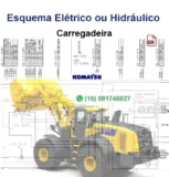 Esquema Elétrico ou Hidráulico Komatsu - WA900-8R / Carregadeira