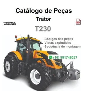 Catálogo de Peças Trator Valtra T230 - CVT