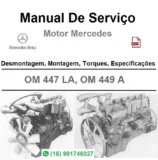 Manual De Serviço Motor OM 447 LA, OM 449 A - Mercedes Benz