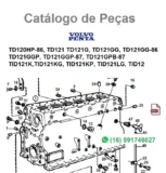 Catálogo De Peças Volvo Penta - TD121G, TID12, TID121K, TID121LG