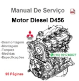 Manual de Serviço Motor Mitsubishi - D456 - Diesel