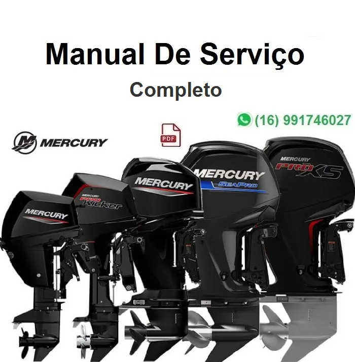 Manual de Serviço Motor Mercury - 115, 135, 150, 175 OptiMax - DFI