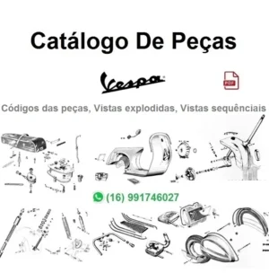 Catálogo de Peças Vespa - PK50S Elestart - Scooter