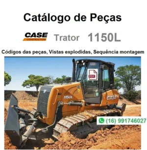 Catálogo de Peças - Case 1150L - Trator de Esteira