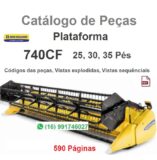 Catálogo De Peças Plataforma 740CF - 25, 30, 35 Pés / New Holland