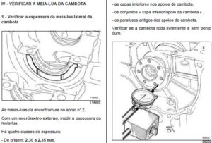 Alternative view of Manual de Serviço Motor - F4R, P4R - 2.0/ 16 V - Renault