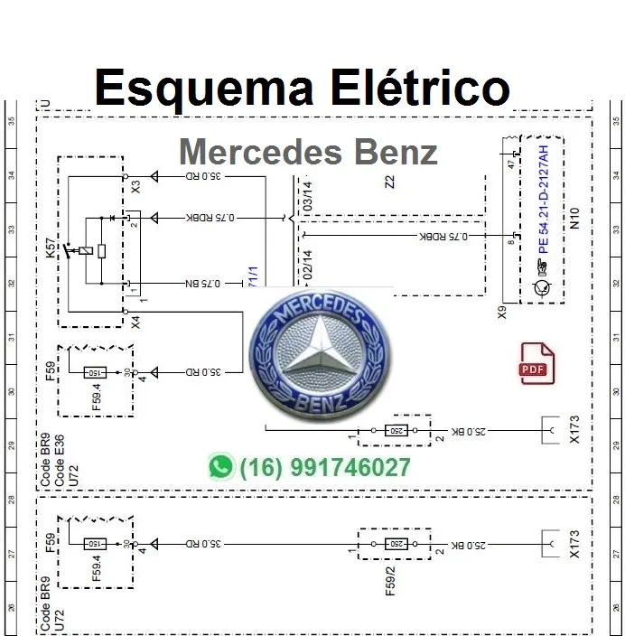 Esquema Elétrico Mercedes Benz E350 W212