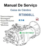 Manual De Serviço Eaton RT8908LL - Câmbio