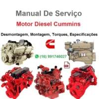 Manual De Serviço Motor Cummins - ISM - CM876s - Diesel