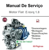 Manual De Serviço Motor E-Torq 1.8 / Fiat