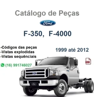 Catálogo De Peças Ford F-350, F-4000 / PDF