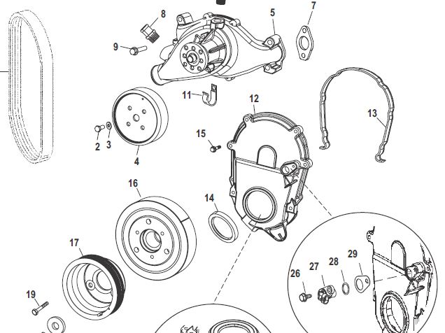 Catálogo de Peças Motor Mercruiser - D4.2L Dtronic-300 - Imagem 2