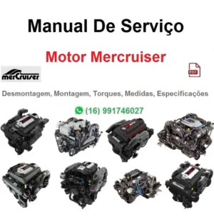 Manual de Serviço Motor Mercruiser - T6200 T6200 H.O. Towsport