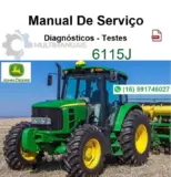 Manual de Serviço Diagnóstico John Deere 6115J -Trator