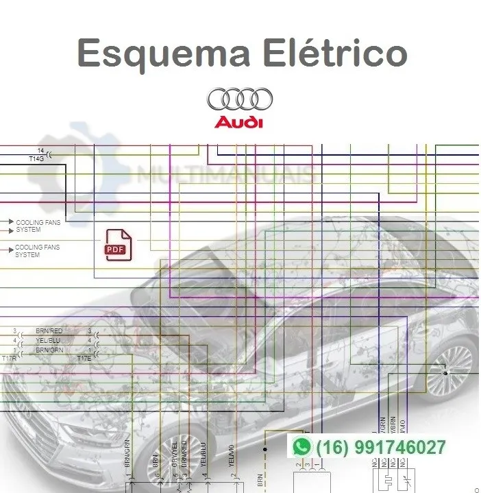 Esquema Elétrico Audi E-tron GT - PDF