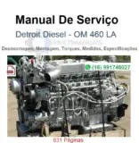 Manual de Serviço Motor Detroit Diesel - OM 460 LA
