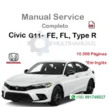 Manual De Serviço Honda Civic G11 - FE, FL, Type R