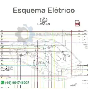 Esquema Elétrico Lexus UX300H - PDF