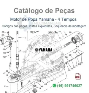 Catálogo de Peças Yamaha - VF250 / Ano 2014