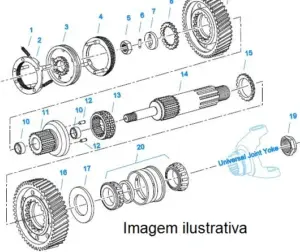 Alternative view of Catálogo De Peças Eaton Fuller / RTO-15618
