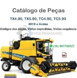 Catálogo de Peças TX4.90, TX5.70, TC4.90, TC5.90 - Ano 2019+/ New Holland