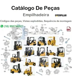 Catálogo de Peças Caterpillar V150 - Empilhadeira