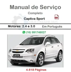 Manual De Serviço GM - Captiva Sport - 2.4 / 3.0