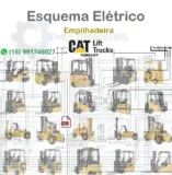 Esquema Elétrico Caterpillar DP70 - Empilhadeira