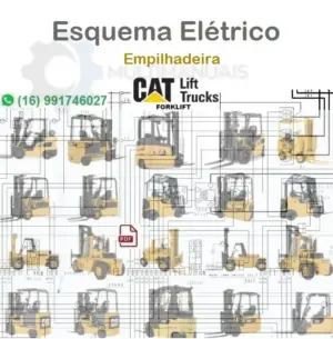 Esquema Elétrico Caterpillar VC60E - Empilhadeira
